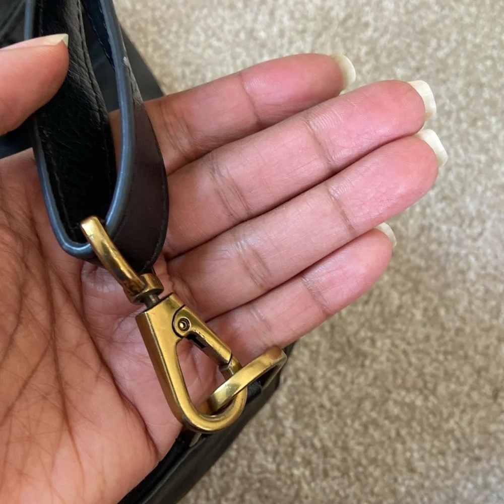 Fossil Black Parker Leather Backpack